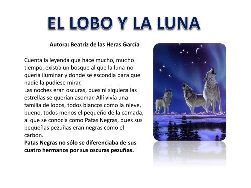 Leyenda De La Luna Y El Lobo