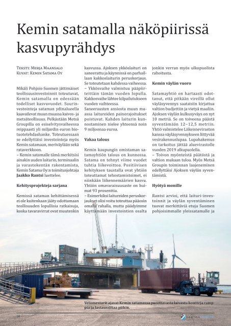 Kuljetus & Logistiikka 5 / 2018