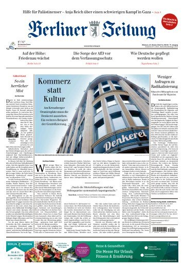 Berliner Zeitung 24.10.2018