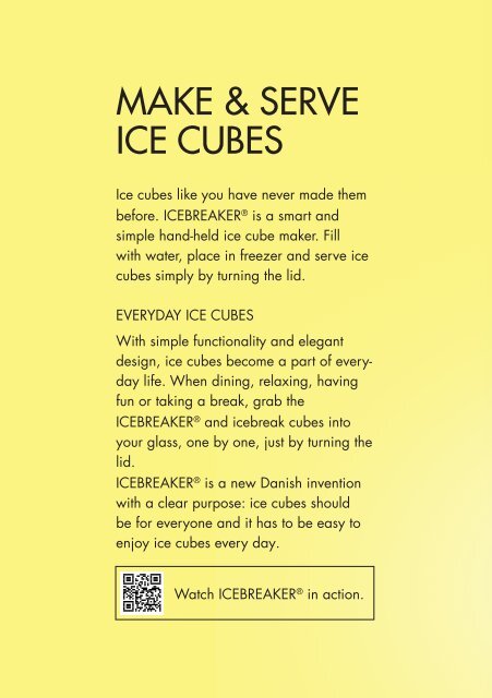 ICEBREAKER - Inspirational brochure