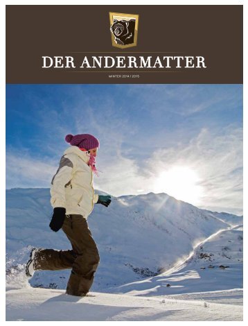 DER ANDERMATTER Winter 2014