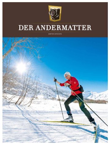 DER ANDERMATTER Winter 2015