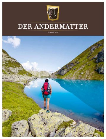 DER ANDERMATTER Sommer 2016