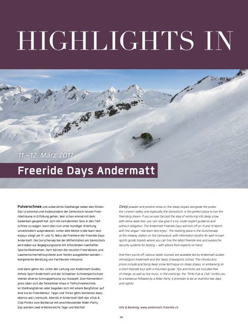 DER ANDERMATTER Winter 2016