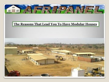 The Reasons That Lead You To Have Modular Houses