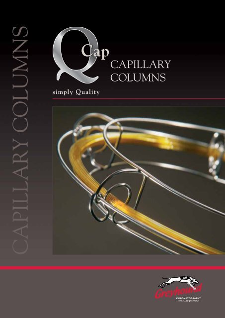 Greyhound Chromatography Q-Cap Catalogue
