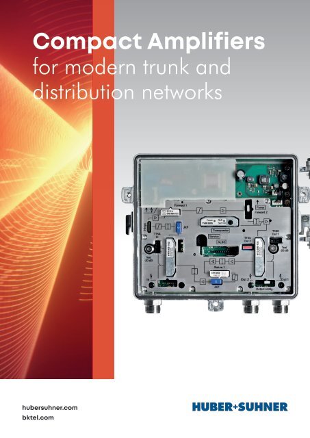 BKtel Compact Amplifiers for HFC Networks
