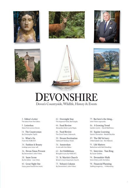 Devonshire's East Devon digital magazine November December 2018