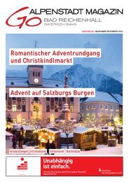 GO BAD REICHENHALL | November/Dezember 2018