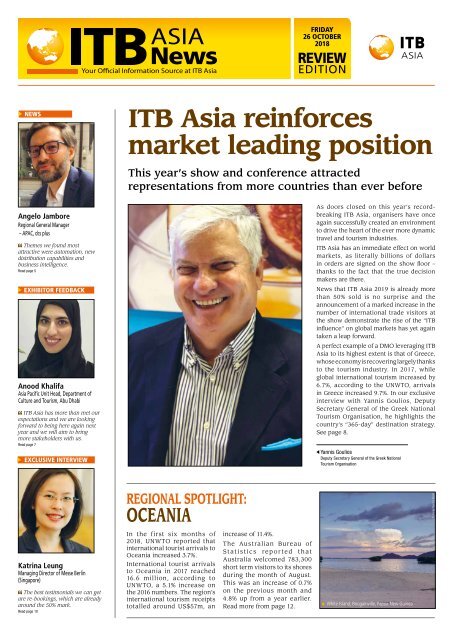 ITB Asia News 2018 - Review Edition