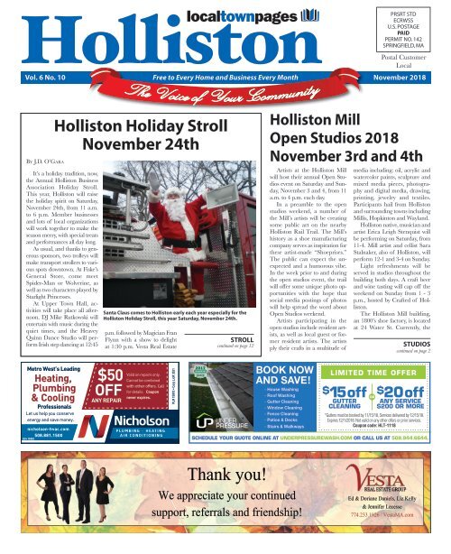 Holliston November 2018