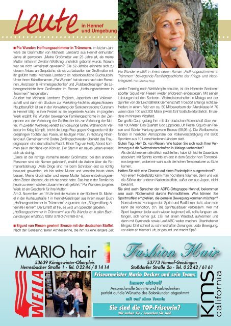 Hennefer Stadt-Magazin - November 2018