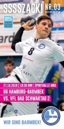 SSSSZACK! HGHB vs. VfL Bad Schwartau 2