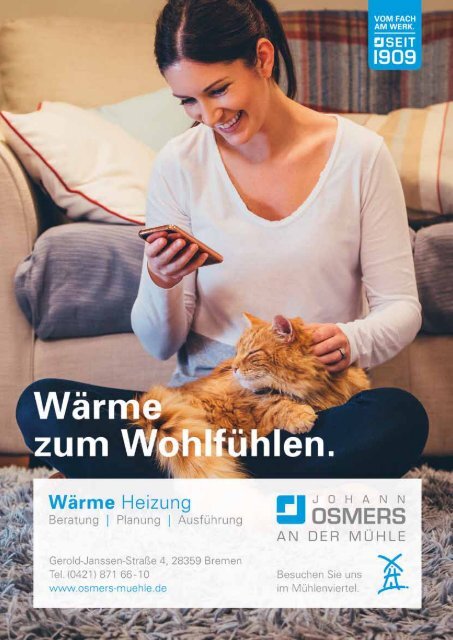 BREMISSIMA Magazin | November-Dezember 2018