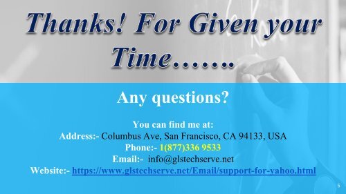 Email Support Number USA 1-877-336-9533
