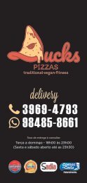 Cardápio Ducks Pizzas 10-2018