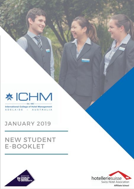 ICHM New student e-booklet January 2019