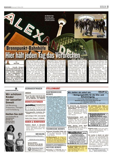 Berliner Kurier 25.10.2018