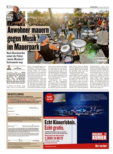 Berliner Kurier 25.10.2018