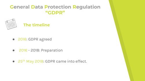 GDPR for dummies