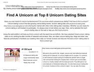 Unicorn hookup sites