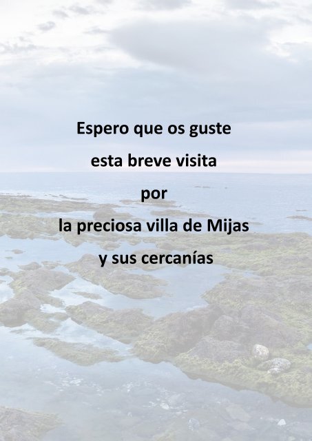 Mijas playa, historia y turismo