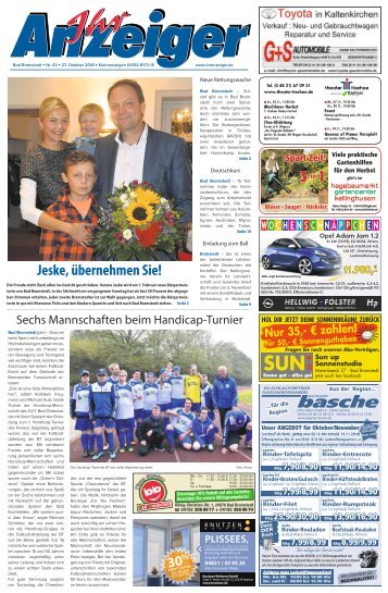 Ihr Anzeiger Bad Bramstedt 43 2018
