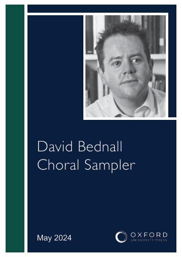 David Bednall choral sampler 