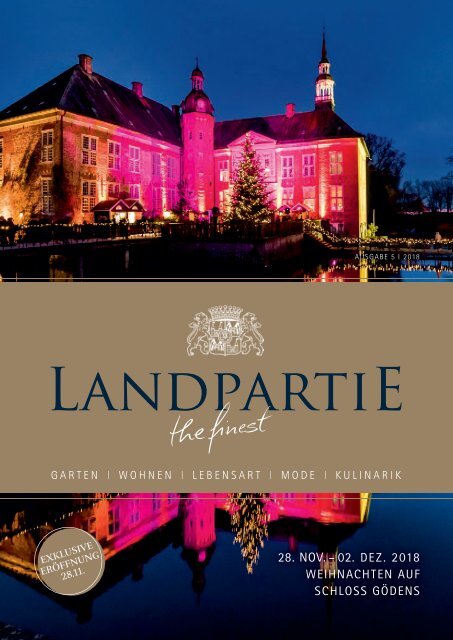 SGE-2018-00 MAGAZIN Weihnachten_Schloss_Goedens_2018_STAND_261018_