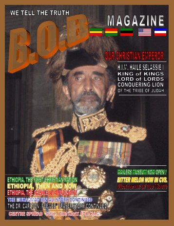 H.I.M. Emperor Haile Selassie I July  