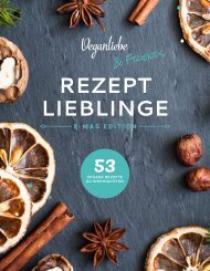 Veganliebe & Friends Rezeptlieblinge X-Mas Edition