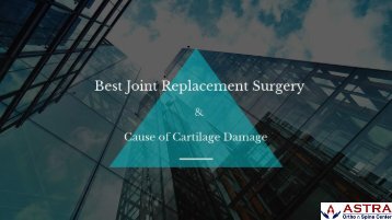 Best Joint replacement surgeon in chennai - Astra hospital