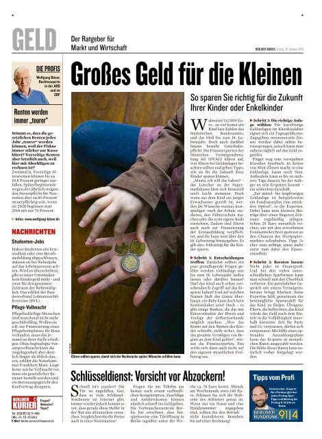 Berliner Kurier 26.10.2018