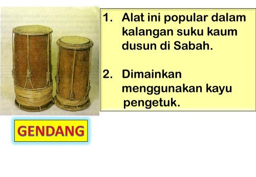 MUZIK TRADISIONAL (SPM)