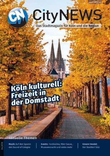 CityNEWS-Ausgabe 04 / 2018