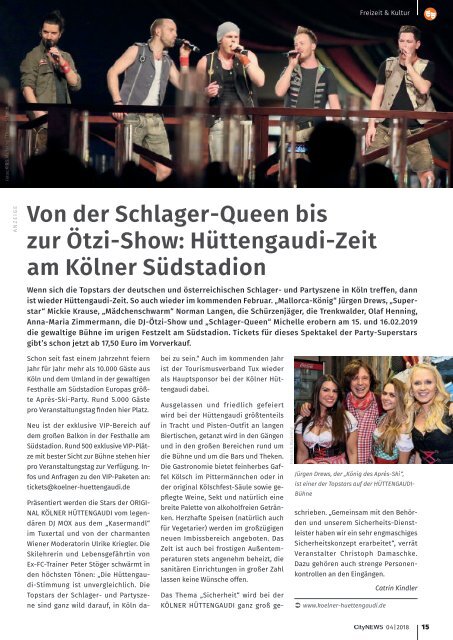 CityNEWS-Ausgabe 04 / 2018