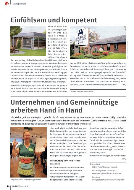 CityNEWS-Ausgabe 04 / 2018