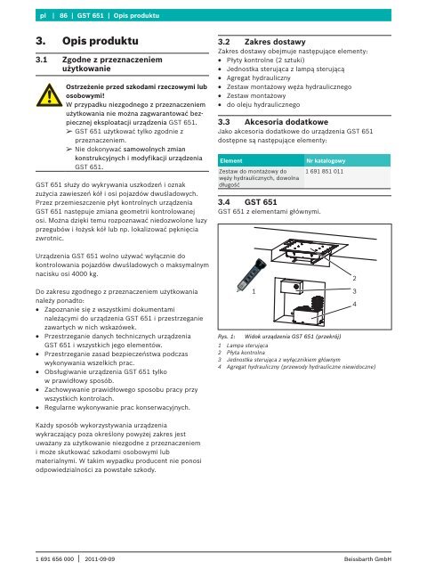 Play Detector GST 651