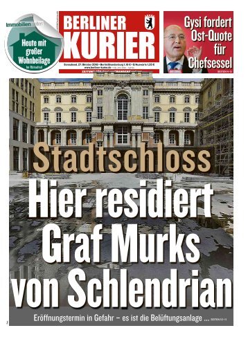 Berliner Kurier 27.10.2018