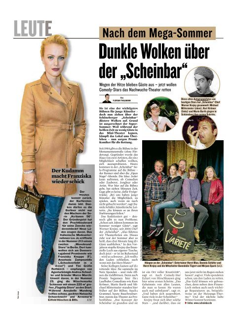 Berliner Kurier 27.10.2018