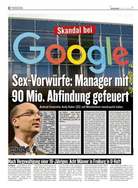 Berliner Kurier 27.10.2018