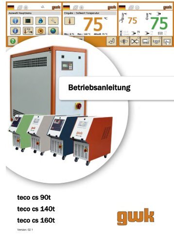 8 Technische Daten teco cs 90t 9 - Gwk