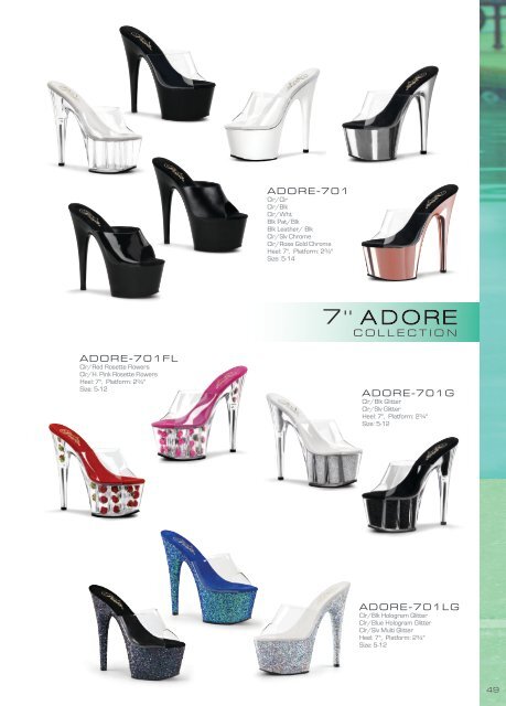 EXOTIC DANCER SHOES VOL 102