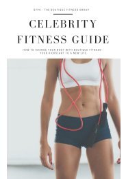 Celebrity Fitness Guide