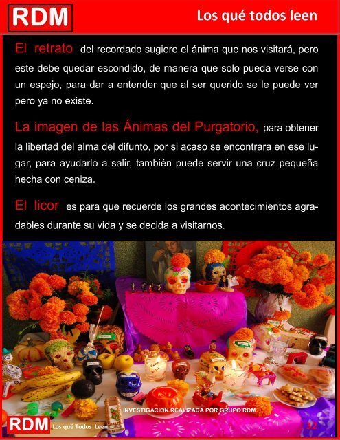 DÍA DE MUERTOS MÉXICO 