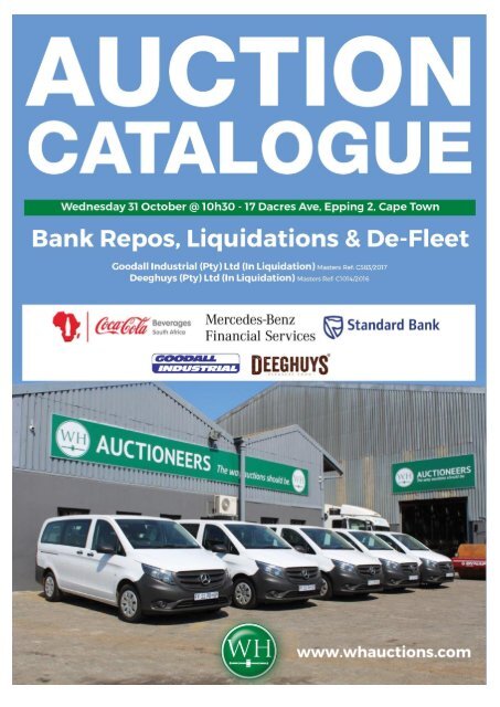 WH Auction Catalog - Cape Town 31 October