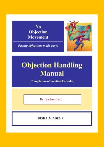 Objection Handling-Pradeep Patil