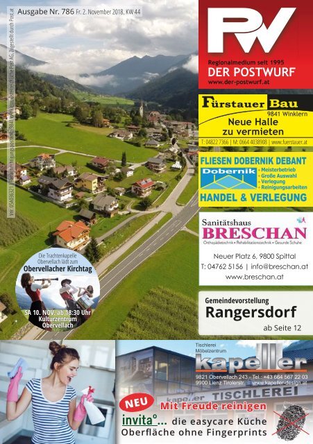 Postwurf Ausgabe Nr. 786