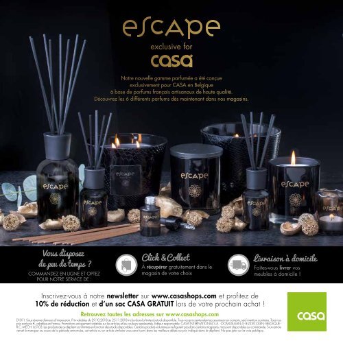 Casa catalogue 29 octobre-25 novembre 2018