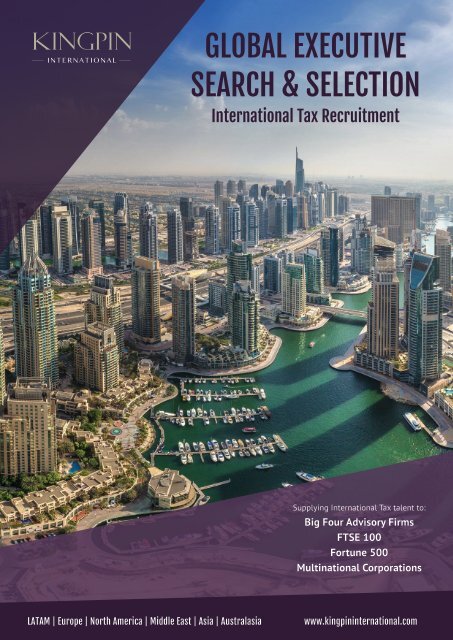 Kingpin International - Corporate Brochure 2018 (Print)